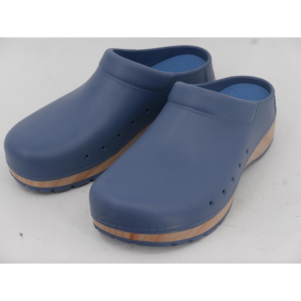 Dansko Clog Shoes Blue Synthetic Slip On Comfort Work Women's Size 11.5 EU 42